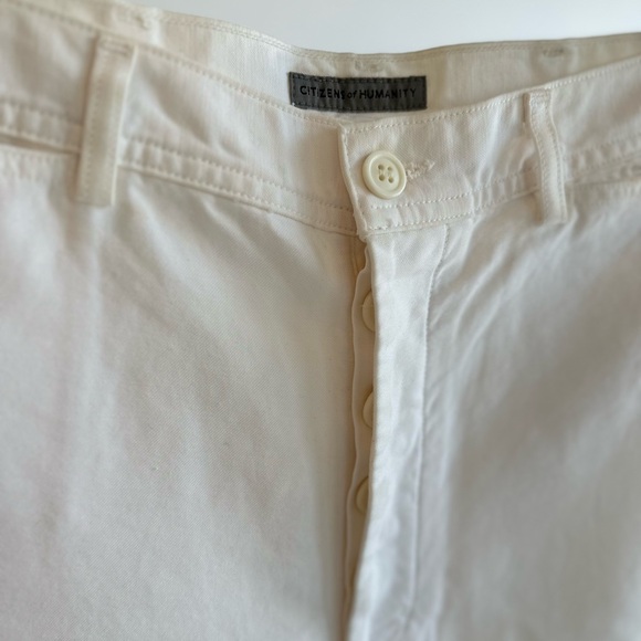 Citizens of Humanity White Trousers. Size 26 - Picture 5 of 6